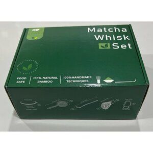 Matcha Whisk Set, Whisk, Scoop, Spoon